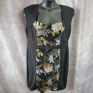 NEW Little Mistress London Women's Sequin Dress Size 18